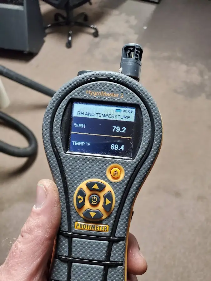 Moisture meter humidity assessment for Fire & Smoke Damage Restoration in Slaton